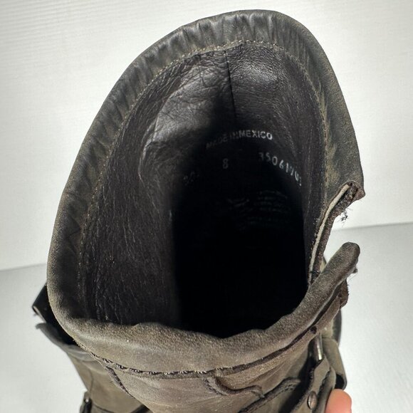 Independent Boot Co Leather Harness Whitney Boot - Size 8 - Picture 6 of 8